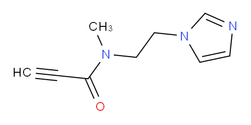 N-[2-(1H-imidazol-1-yl)ethyl]-N-methylprop-2-ynamide