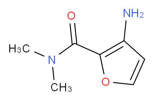 3-amino-N,N-dimethylfuran-2-carboxamide