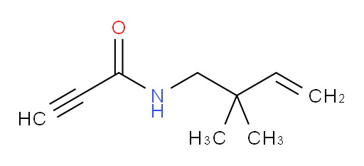N-(2,2-dimethylbut-3-en-1-yl)prop-2-ynamide