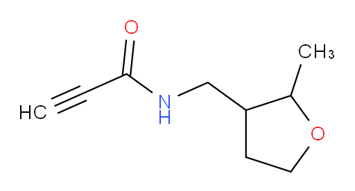 N-[(2-methyloxolan-3-yl)methyl]prop-2-ynamide