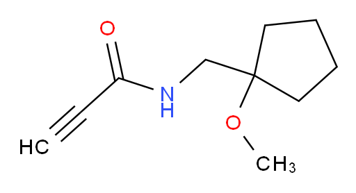 N-[(1-methoxycyclopentyl)methyl]prop-2-ynamide