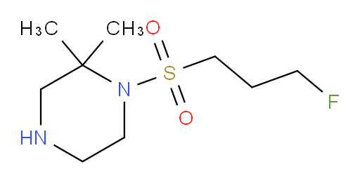 1-(3-fluoropropanesulfonyl)-2,2-dimethylpiperazine