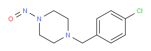 1-(4-chlorobenzyl)-4-nitrosopiperazine