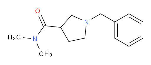 1-benzyl-N,N-dimethylpyrrolidine-3-carboxamide