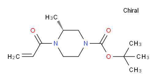 tert-butyl (3R)-3-methyl-4-(prop-2-enoyl)piperazine-1-carboxylate