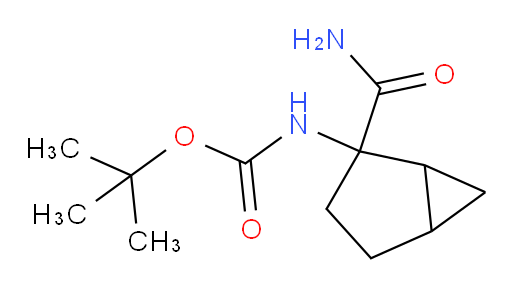 tert-butyl N-{2-carbamoylbicyclo[3.1.0]hexan-2-yl}carbamate