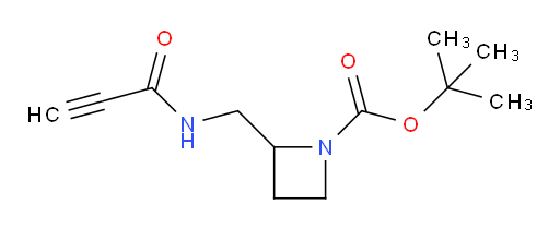 tert-butyl 2-[(prop-2-ynamido)methyl]azetidine-1-carboxylate