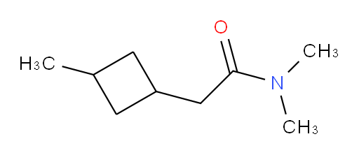 N,N-dimethyl-2-(3-methylcyclobutyl)acetamide