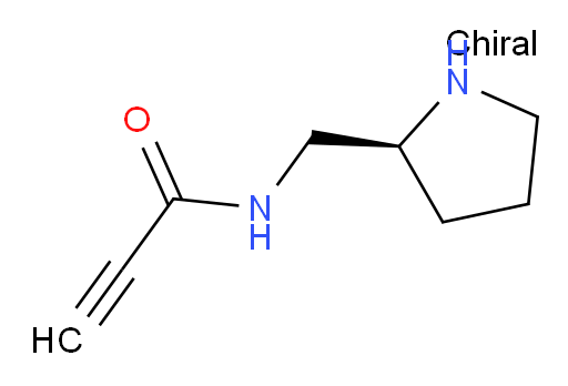 N-{[(2S)-pyrrolidin-2-yl]methyl}prop-2-ynamide
