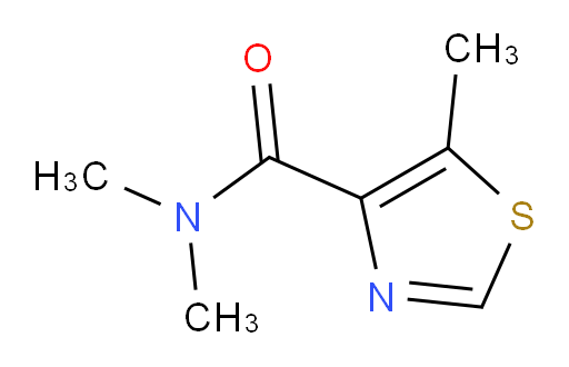N,N,5-trimethyl-1,3-thiazole-4-carboxamide