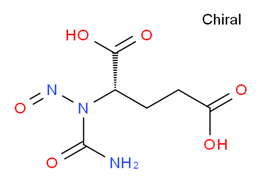 (S)-2-(1-nitrosoureido)pentanedioic acid