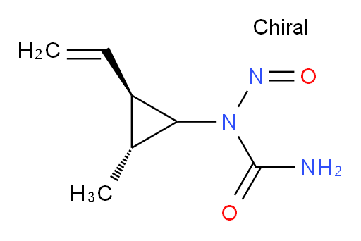 1-((2R,3R)-2-methyl-3-vinylcyclopropyl)-1-nitrosourea