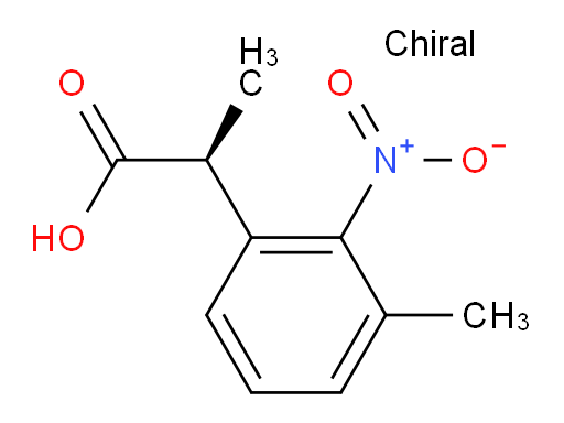 (S)-2-(3-methyl-2-nitrophenyl)propanoic acid