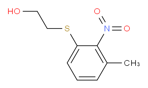2-((3-methyl-2-nitrophenyl)thio)ethanol