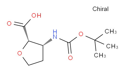 (2S,3R)-3-((tert-butoxycarbonyl)amino)tetrahydrofuran-2-carboxylic acid