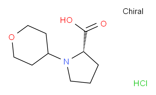 (S)-1-(tetrahydro-2H-pyran-4-yl)pyrrolidine-2-carboxylic acid hydrochloride