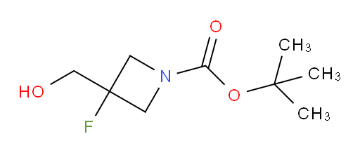 tert-butyl 3-fluoro-3-(hydroxymethyl)azetidine-1-carboxylate