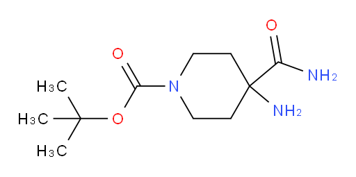 tert-butyl 4-amino-4-carbamoylpiperidine-1-carboxylate