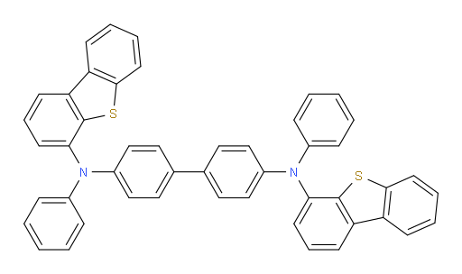 N4,N4'-bis(dibenzo[b,d]thiophen-4-yl)-N4,N4'-diphenyl-[1,1'-biphenyl]-4,4'-diamine