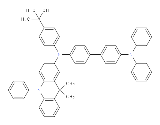 N4-(4-(tert-butyl)phenyl)-N4-(9,9-dimethyl-10-phenyl-9,10-dihydroacridin-2-yl)-N4',N4'-diphenyl-[1,1'-biphenyl]-4,4'-diamine