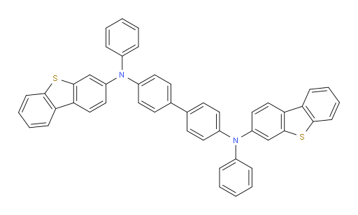 N4,N4'-bis(dibenzo[b,d]thiophen-3-yl)-N4,N4'-diphenyl-[1,1'-biphenyl]-4,4'-diamine