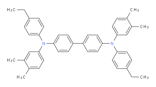 N4,N4'-bis(3,4-dimethylphenyl)-N4,N4'-bis(4-ethylphenyl)-[1,1'-biphenyl]-4,4'-diamine