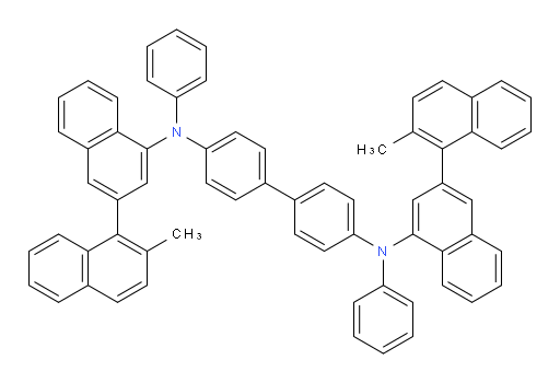 N4,N4'-bis(2-methyl-[1,2'-binaphthalen]-4'-yl)-N4,N4'-diphenyl-[1,1'-biphenyl]-4,4'-diamine