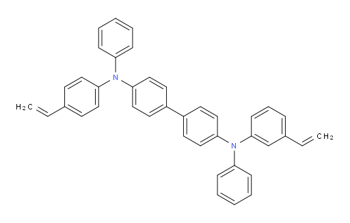 N4,N4'-diphenyl-N4-(3-vinylphenyl)-N4'-(4-vinylphenyl)-[1,1'-biphenyl]-4,4'-diamine