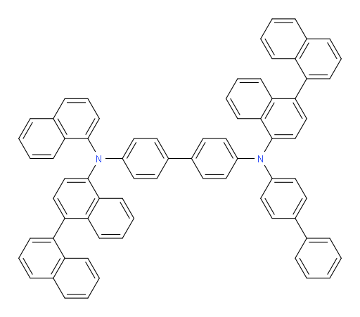 N4,N4'-di([1,1'-binaphthalen]-4-yl)-N4-([1,1'-biphenyl]-4-yl)-N4'-(naphthalen-1-yl)-[1,1'-biphenyl]-4,4'-diamine