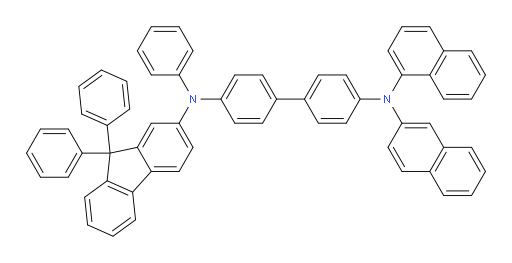 N4-(9,9-diphenyl-9H-fluoren-2-yl)-N4'-(naphthalen-1-yl)-N4'-(naphthalen-2-yl)-N4-phenyl-[1,1'-biphenyl]-4,4'-diamine