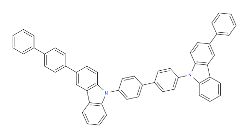 3-([1,1'-biphenyl]-4-yl)-9-(4'-(3-phenyl-9H-carbazol-9-yl)-[1,1'-biphenyl]-4-yl)-9H-carbazole