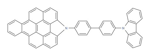 3-(4'-(9H-carbazol-9-yl)-[1,1'-biphenyl]-4-yl)-3H-benzo[4,5]pyreno[1,10,9,8-cdefg]carbazole