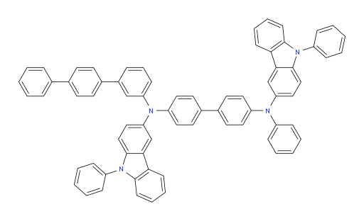 N4-([1,1':4',1''-terphenyl]-3-yl)-N4'-phenyl-N4,N4'-bis(9-phenyl-9H-carbazol-3-yl)-[1,1'-biphenyl]-4,4'-diamine