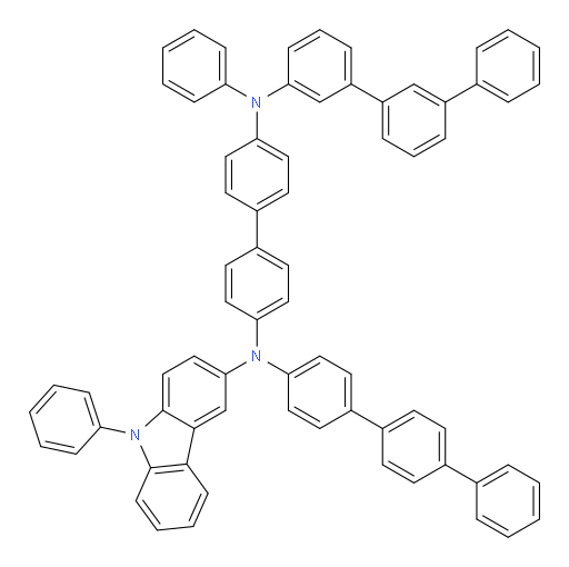 N4-([1,1':3',1''-terphenyl]-3-yl)-N4'-([1,1':4',1''-terphenyl]-4-yl)-N4-phenyl-N4'-(9-phenyl-9H-carbazol-3-yl)-[1,1'-biphenyl]-4,4'-diamine