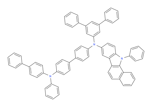 N4-([1,1'-biphenyl]-4-yl)-N4'-([1,1':3',1''-terphenyl]-5'-yl)-N4-phenyl-N4'-(11-phenyl-11H-benzo[a]carbazol-8-yl)-[1,1'-biphenyl]-4,4'-diamine