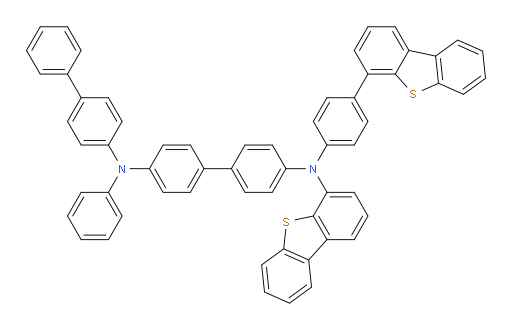 N4-([1,1'-biphenyl]-4-yl)-N4'-(dibenzo[b,d]thiophen-4-yl)-N4'-(4-(dibenzo[b,d]thiophen-4-yl)phenyl)-N4-phenyl-[1,1'-biphenyl]-4,4'-diamine