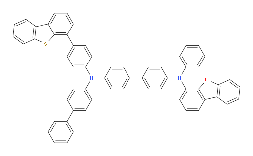 N4-([1,1'-biphenyl]-4-yl)-N4'-(dibenzo[b,d]furan-4-yl)-N4-(4-(dibenzo[b,d]thiophen-4-yl)phenyl)-N4'-phenyl-[1,1'-biphenyl]-4,4'-diamine
