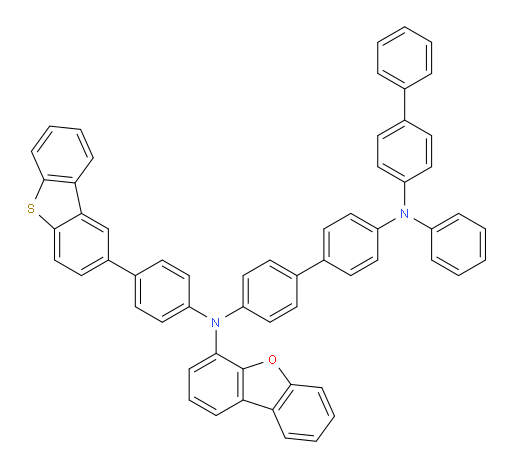 N4-([1,1'-biphenyl]-4-yl)-N4'-(dibenzo[b,d]furan-4-yl)-N4'-(4-(dibenzo[b,d]thiophen-2-yl)phenyl)-N4-phenyl-[1,1'-biphenyl]-4,4'-diamine
