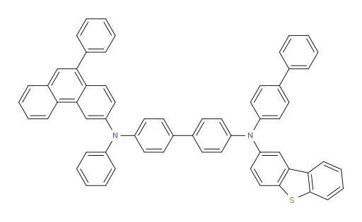 N4-([1,1'-biphenyl]-4-yl)-N4-(dibenzo[b,d]thiophen-2-yl)-N4'-phenyl-N4'-(10-phenylphenanthren-3-yl)-[1,1'-biphenyl]-4,4'-diamine