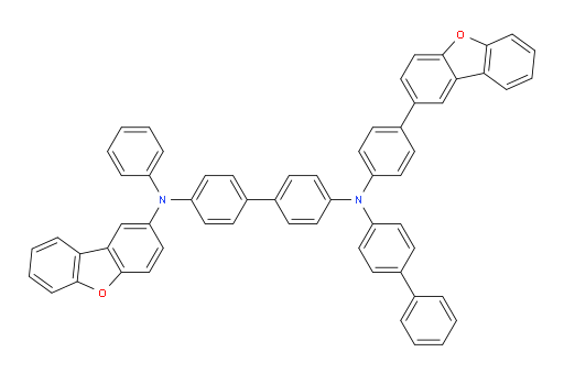 N4-([1,1'-biphenyl]-4-yl)-N4'-(dibenzo[b,d]furan-2-yl)-N4-(4-(dibenzo[b,d]furan-2-yl)phenyl)-N4'-phenyl-[1,1'-biphenyl]-4,4'-diamine