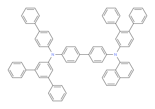 N4-([1,1'-biphenyl]-4-yl)-N4'-([1,1':2',1''-terphenyl]-4'-yl)-N4-([1,1':3',1''-terphenyl]-5'-yl)-N4'-(naphthalen-1-yl)-[1,1'-biphenyl]-4,4'-diamine
