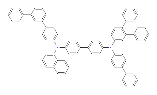 N4-([1,1'-biphenyl]-4-yl)-N4-([1,1':2',1''-terphenyl]-4'-yl)-N4'-([1,1':3',1''-terphenyl]-4-yl)-N4'-(naphthalen-1-yl)-[1,1'-biphenyl]-4,4'-diamine