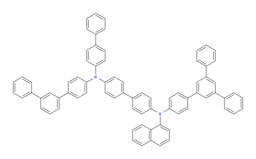 N4-([1,1'-biphenyl]-4-yl)-N4-([1,1':3',1''-terphenyl]-4-yl)-N4'-(naphthalen-1-yl)-N4'-(5'-phenyl-[1,1':3',1''-terphenyl]-4-yl)-[1,1'-biphenyl]-4,4'-diamine
