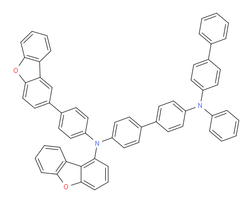 N4-([1,1'-biphenyl]-4-yl)-N4'-(dibenzo[b,d]furan-1-yl)-N4'-(4-(dibenzo[b,d]furan-2-yl)phenyl)-N4-phenyl-[1,1'-biphenyl]-4,4'-diamine