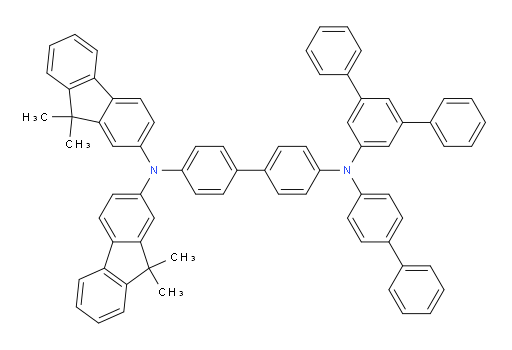 N4-([1,1'-biphenyl]-4-yl)-N4-([1,1':3',1''-terphenyl]-5'-yl)-N4',N4'-bis(9,9-dimethyl-9H-fluoren-2-yl)-[1,1'-biphenyl]-4,4'-diamine
