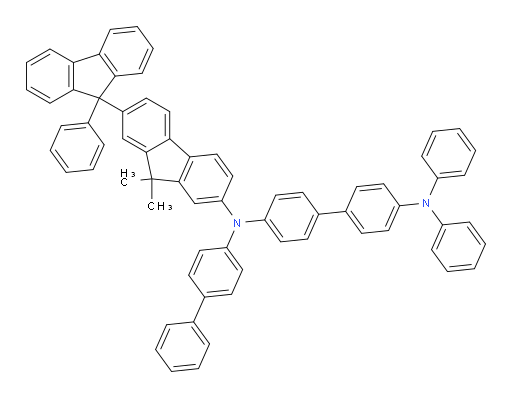 N4-([1,1'-biphenyl]-4-yl)-N4-(9,9-dimethyl-9'-phenyl-9H,9'H-[2,9'-bifluoren]-7-yl)-N4',N4'-diphenyl-[1,1'-biphenyl]-4,4'-diamine