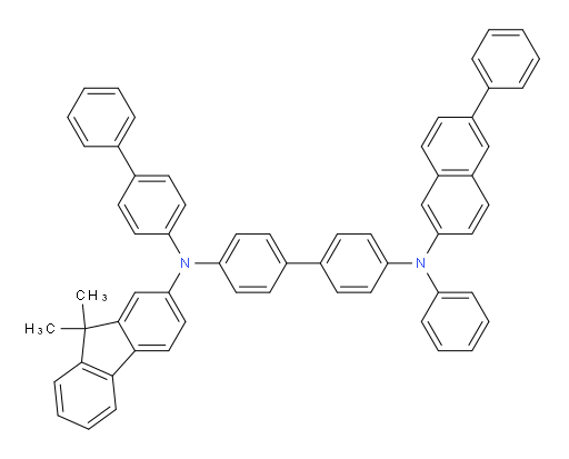 N4-([1,1'-biphenyl]-4-yl)-N4-(9,9-dimethyl-9H-fluoren-2-yl)-N4'-phenyl-N4'-(6-phenylnaphthalen-2-yl)-[1,1'-biphenyl]-4,4'-diamine