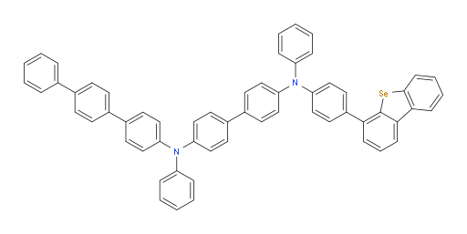 N4-([1,1':4',1''-terphenyl]-4-yl)-N4'-(4-(dibenzo[b,d]selenophen-4-yl)phenyl)-N4,N4'-diphenyl-[1,1'-biphenyl]-4,4'-diamine