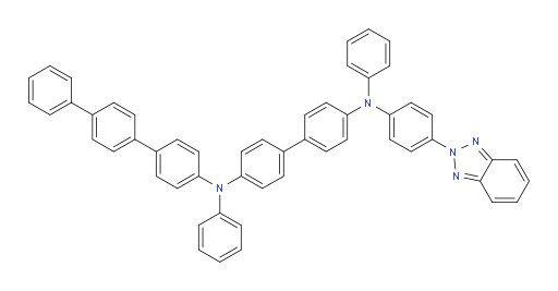 N4-(4-(2H-benzo[d][1,2,3]triazol-2-yl)phenyl)-N4'-([1,1':4',1''-terphenyl]-4-yl)-N4,N4'-diphenyl-[1,1'-biphenyl]-4,4'-diamine
