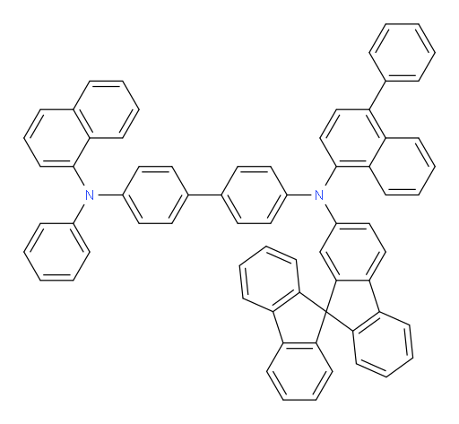 N4-(9,9'-spirobi[fluoren]-7-yl)-N4'-(naphthalen-1-yl)-N4'-phenyl-N4-(4-phenylnaphthalen-1-yl)-[1,1'-biphenyl]-4,4'-diamine